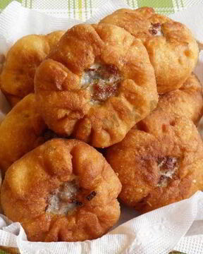 Беляши с сухими дрожжами на воде