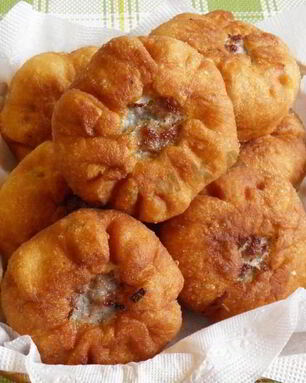 Беляши с сухими дрожжами на воде