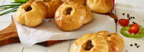 беляши в духовке. Шаг 13