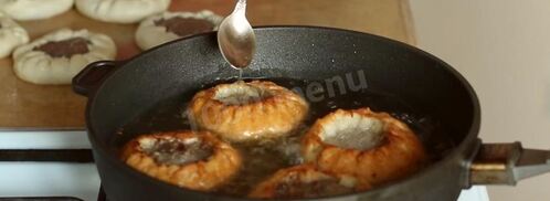 хрустящие беляши с мясом на дрожжевом тесте. Шаг 13