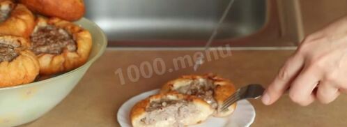 хрустящие беляши с мясом на дрожжевом тесте. Шаг 14