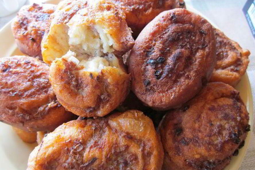 Рецепт ленивых беляшей на творожном тесте