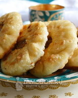 Татарские беляши с мясом