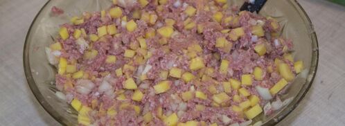 вак беляш в духовке по-татарски. Шаг 16