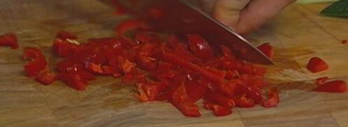 брускетта из цукини со шпинатом. Шаг 3