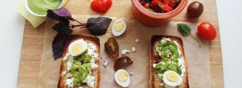 брускетта с домашним соусом песто. Шаг 4