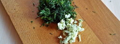 брускетта с кабачками-гриль. Шаг 9