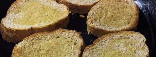 брускетта с помидорами и чесноком. Шаг 4