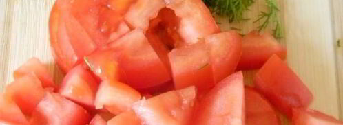 брускетта с помидорами и сыром. Шаг 5