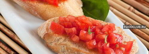 брускетта с помидорами. Шаг 6