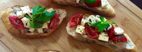 брускетта с сулугуни. Шаг 7