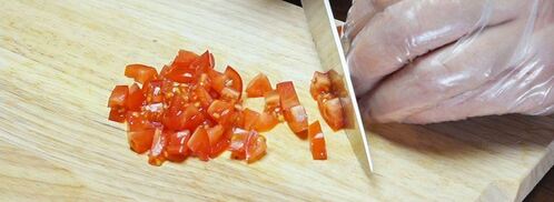 брускетта с сыром. Шаг 5