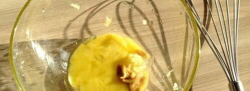 брускетты с крабовыми палочками, айоли и огурцом. Шаг 3