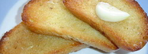 зеленая брускетта с креветками. Шаг 5