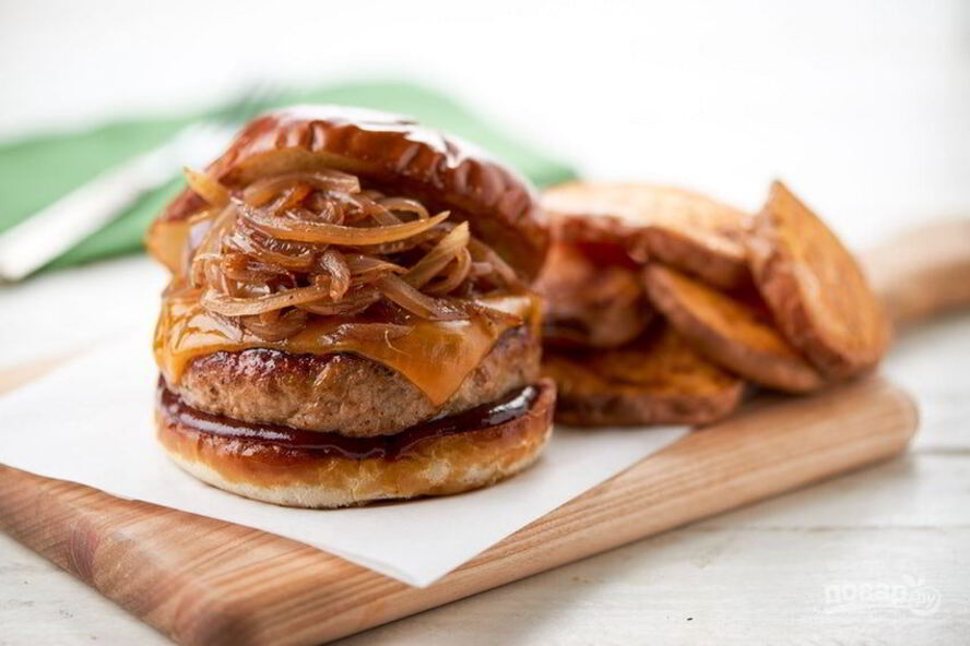 Рецепт барбекю бургер