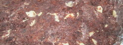 бисквитный торт гамбургер. Шаг 16