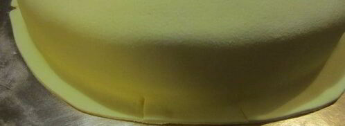 бисквитный торт гамбургер. Шаг 35