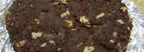 бисквитный торт гамбургер. Шаг 37