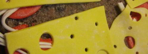 бисквитный торт гамбургер. Шаг 44