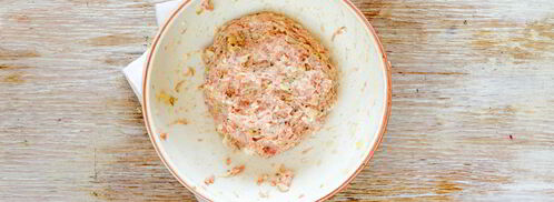 бургеры с бараниной, огурцом и фетой. Шаг 3