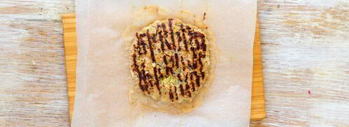 бургеры с бараниной, огурцом и фетой. Шаг 4