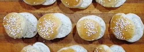 фуршетные мини-бургеры с курицей фри. Шаг 11