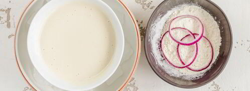 классический бургер с луком фри. Шаг 6