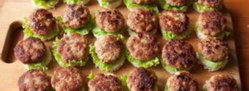 мини-гамбургеры. Шаг 6