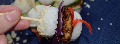 мини суши-бургеры. Шаг 5