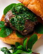 Мятный бургер из баранины