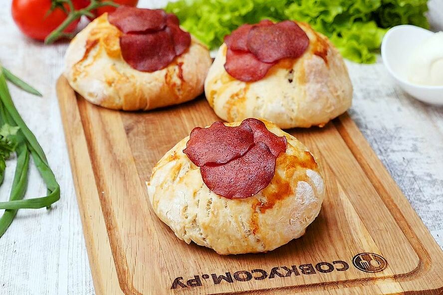 Рецепт пицца–бургер