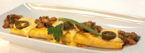 буррито с говядиной и сырным соусом. Шаг 10