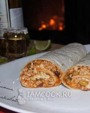Буррито с индейкой
