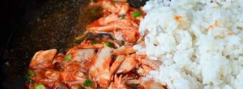 буррито с курицей и рисом. Шаг 5