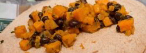 буррито с овощами. Шаг 4