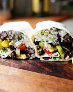 Бурритос без мяса