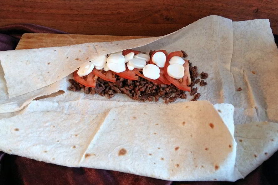 Рецепт домашнего буррито