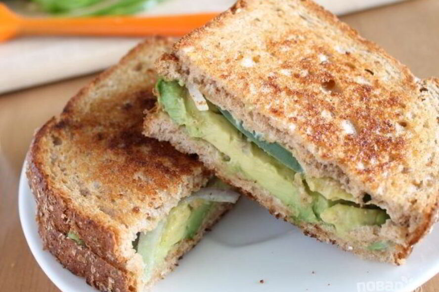 Рецепт бутерброда с авокадо