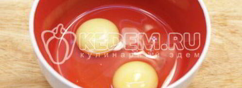 бутерброд с овощами и омлетом. Шаг 4