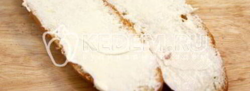 бутерброд с овощами и омлетом. Шаг 7