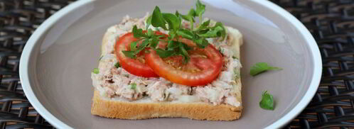 бутерброд с тунцом. Шаг 7