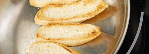 бутерброд с творожным сыром и печеным перцем. Шаг 6