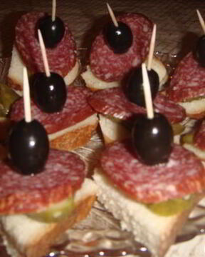 Бутерброды к Новогоднему столу