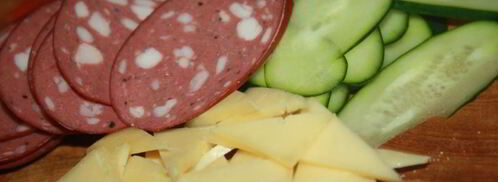 бутерброды к завтраку разноцветная мозаика. Шаг 5