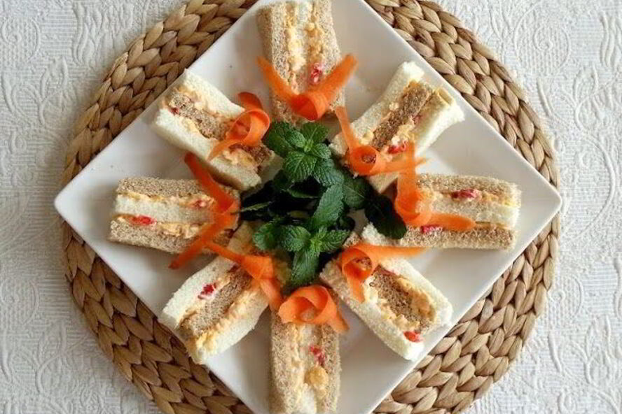 Рецепт бутербродов на свадебный стол