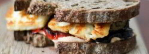 бутерброды с баклажанами и чесноком. Шаг 5