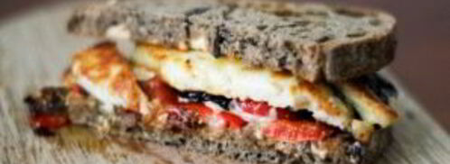 бутерброды с баклажанами и чесноком. Шаг 7