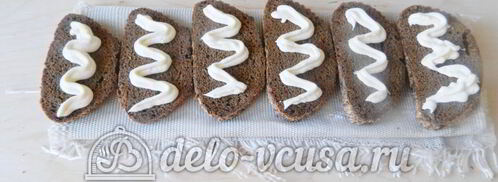 бутерброды с редиской. Шаг 3