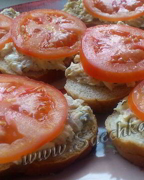 Бутерброды с рыбой