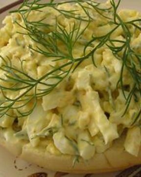 Бутерброды с яичным паштетом